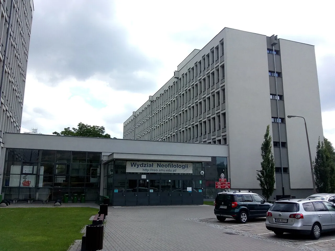 Budynek Wydziału Neofilologii UAM w Poznaniu