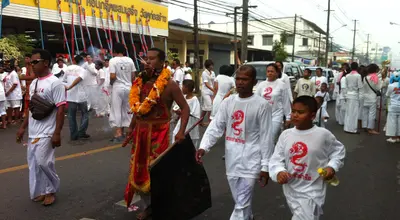 Wegetarianie w Phuket 2015
